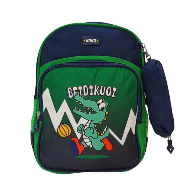 کوله پشتی مدل دایناسور کد C 136 - 5 به همراه جامدادی