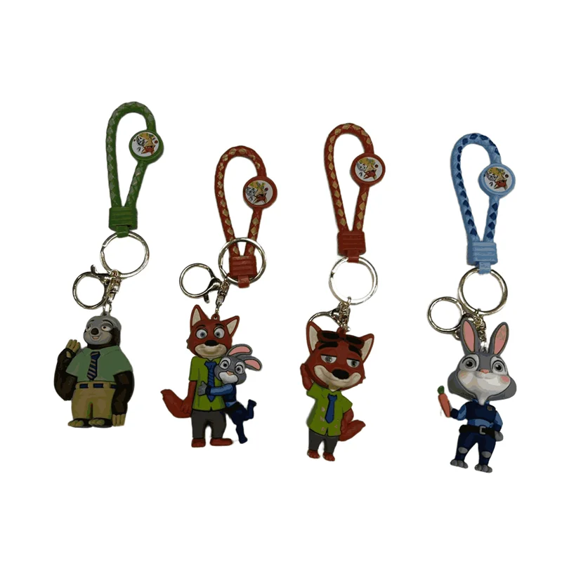 جا کلیدی مدل 152 طرح Zootopia (بسته چهار رنگی)