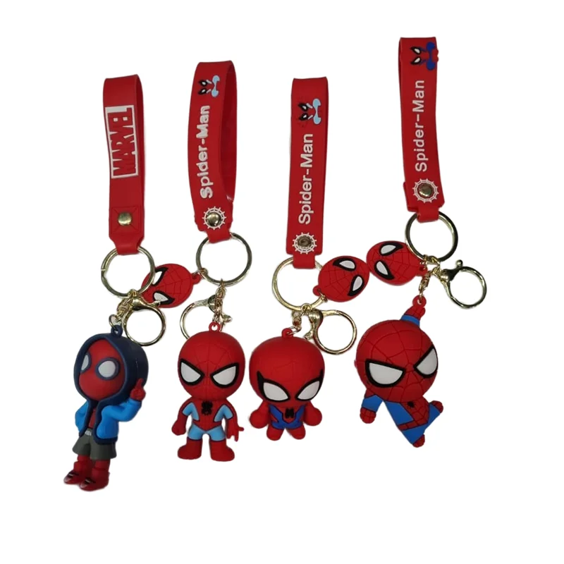 جا کلیدی مدل 152 طرح  Spider Man (بسته چهار رنگی)