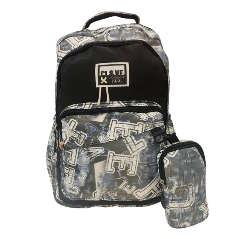 کوله پشتی مدل B 141 - 2 به همراه جامدادی